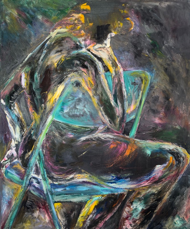 Figure on a Chair, Night