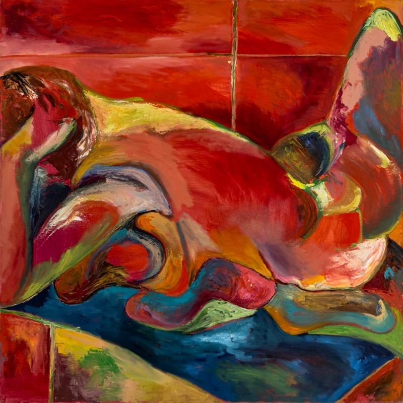 Red Reclining Figure
