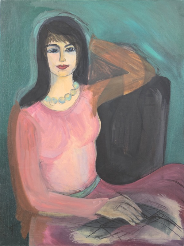 Woman in Pink